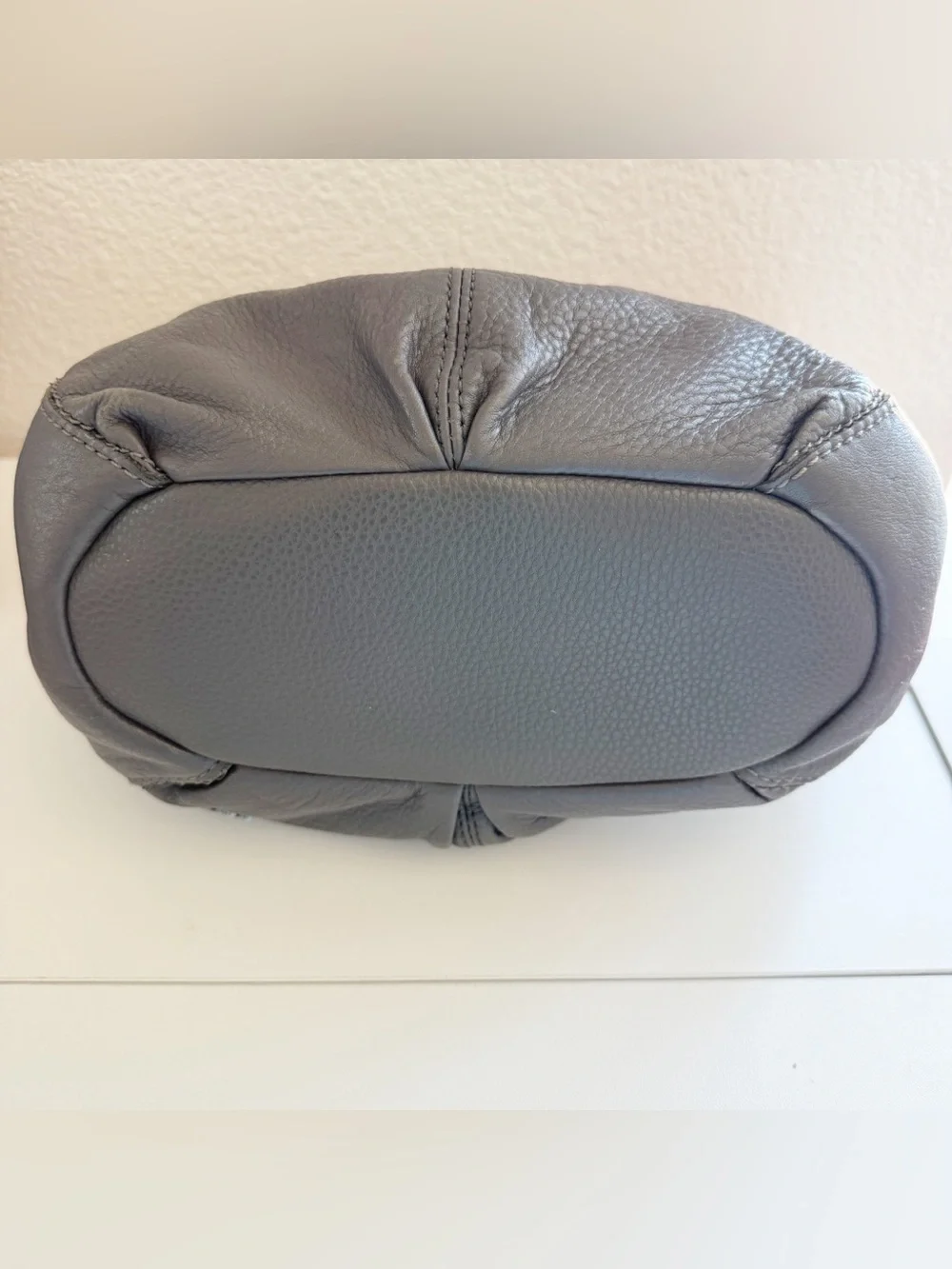 The Sak Hobo Smoke Grey Pebbled Handbag